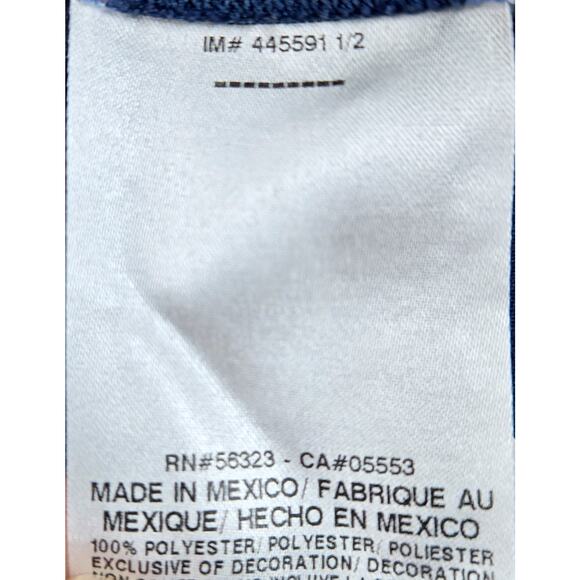 The Nike Tee Dri-Fit USA Long Sleeve Navy Blue Athletic Shirt Men's Size XL - Picture 3 of 6